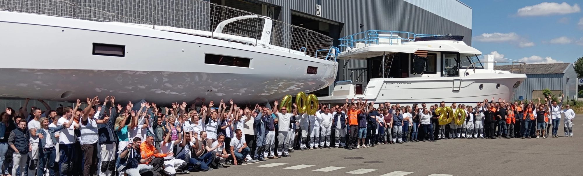 Oceanis 51.1 et Swift Trawler 41